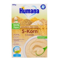 Humana Βρεφική Κρέμα 5 Δημητριακά 6m+ 200gr
