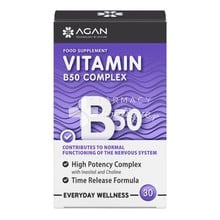 Agan Vitamin B-50 Complex, 30 tabs