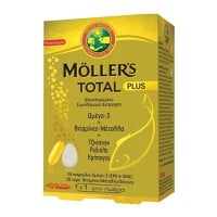 Moller's Total Plus Συμπλήρωμα Διατροφής 28 Κάψουλ