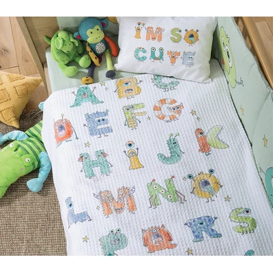 ΒΡΕΦΙΚΗ ΚΟΥΒΕΡΤΑ ΠΙΚΕ ΚΟΥΝΙΑΣ ALPHABET MONSTER 110