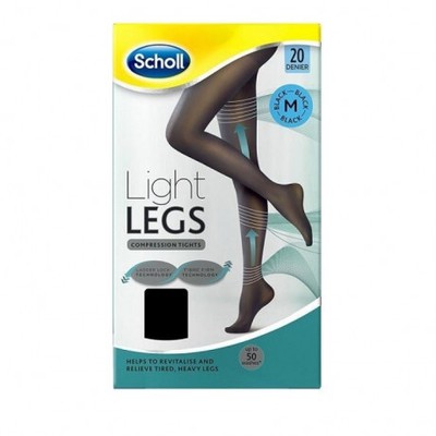 SCHOLL Καλσόν Light Legs 20 Den medium Μαύρο