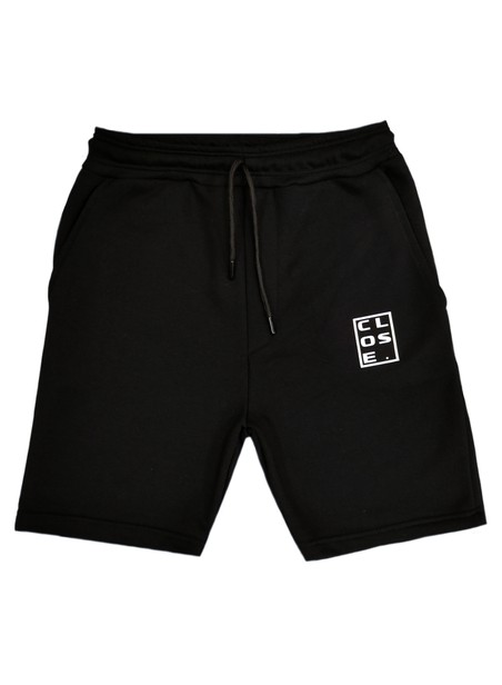 Clvse society black dot logo shorts