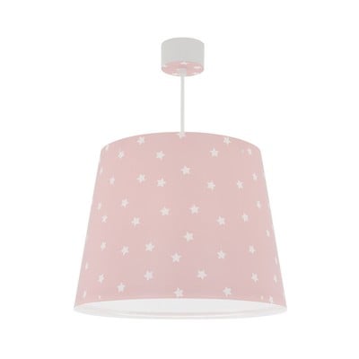 Kids Pink Pendant Lamp Starlight 1Xe27