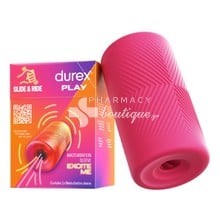 Durex Play Vibrator Masturbation Sleeve - Ανάγλυφο Μανίκι Αυνανισμού, 1τμχ.