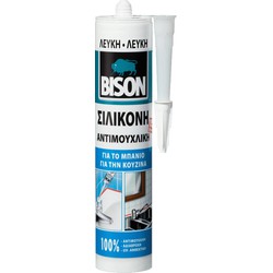 Bison Silicone Sanitary Λευκή 280ml