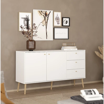 Bodo Μπουφές Με 2 Πόρτες Και 3 Συρτάρια 147x39x81,