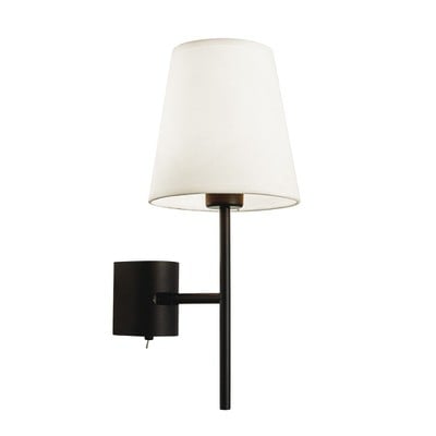 Wall Lamp Black Η:42cm Ε27 40W Sonia