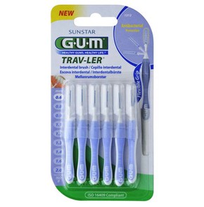 Gum Trav-ler Μεσοδόντια Βουρτσάκια 0,6mm, 6τμχ (13