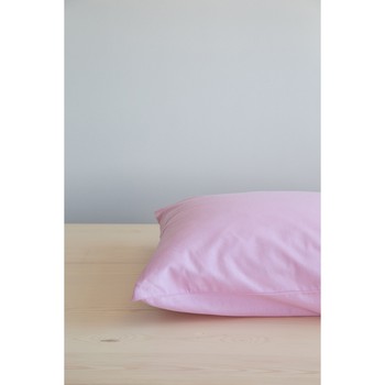 Σεντόνι Μονό με Λάστιχο (100x200+32) Unicolors Light Pink NIMA Home