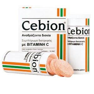 CEBION Συμπλήρωμα διατροφής με βιταμίνη C 20αναβρά