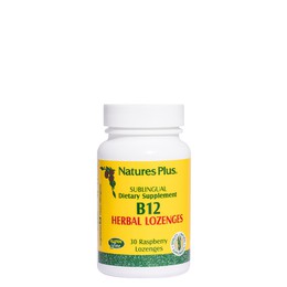 Natures Plus Vitamin B12 1000mcg, 30logenzes