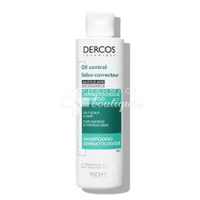 Vichy Dercos Oil Correct - Σαμπουάν για Λιπαρά Μαλλιά, 200ml