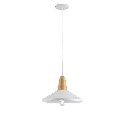 Pendant Light White D350 Tom Ε27 60W Max