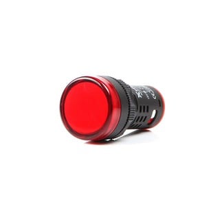 Ενδεικτική Λυχνία LED Φ22 24V Κόκκινο ZD22-22R/PR1