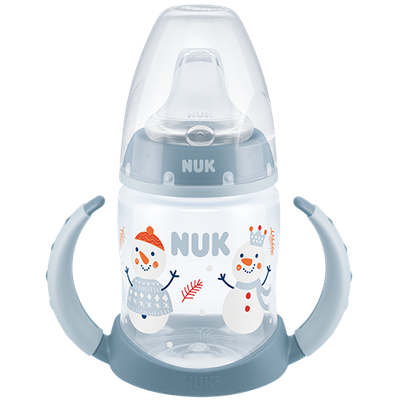 NUK Learner Bottle First Choice Εκπαιδευτικό Μπιμπερό Με Ρύγχος 6-18m Snow 150ml Σε Διάφορα Χρώματα