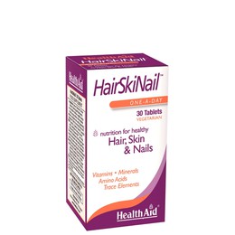 Health Aid HairSkiNail, Μαλλιά, Δέρμα & Νύχια, 30 Tablets