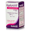 Health Aid HYALUROVIT 150mg - Υαλουρονικό, 30 veg tabs