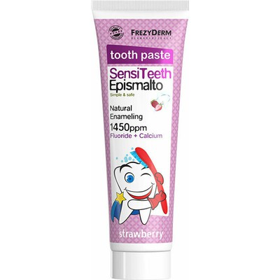 FREZYDERM SensiTeeth Epismalto Toothpaste 1.450ppm Οδοντόκρεμα Φυσικής Επισμάλτωσης Για Παιδιά Από 6 ετών 50ml