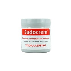 Sudocrem Καταπραϋντική Κρέμα Για Την Αλλαγή Της Πάνας Με Αντιερεθιστικούς Παράγοντες 250gr