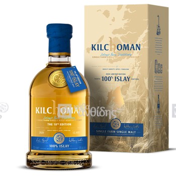 100% Islay 10th Edition Kilchoman 0.7L