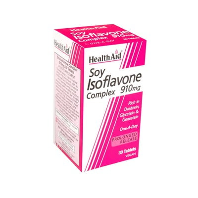 Health Aid - Soy Isoflavone Complex 910mg - 30tabs