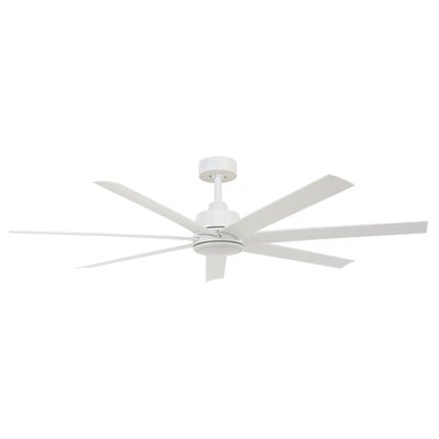 Ceiling Fan Atlanta White With 7 Blades And Led La