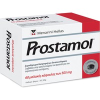 Menarini Prostamol 60 Μαλακές Κάψουλες - Συμπληρωμα Διατροφης Με Serenoa Repens