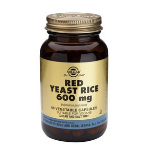 Solgar Red Yeast Rice Extract 600mg για την Καρδιά
