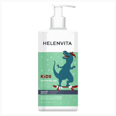 Helenvita Kids Dinο Shower Gel Παιδικό Αφρόλουτρο 