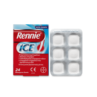 Bayer Rennie Ice 24 Μασώμενα Δισκία - Συμπλήρωμα Δ