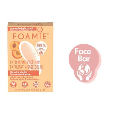 FOAMIE Face Bar - More Than A Peeling Μπάρα Καθαρισμού Προσώπου Για Κανονικό & Λιπαρό Δέρμα 60ml