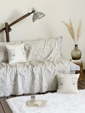 Sofa throw - Lebrand Ivory