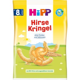 HiPP Παιδικά Γαριδάκια Καλαμποκιού, χωρίς Αλάτι-Γλουτένη, με Βιταμίνη Β1, 30gr