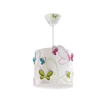 Kids Ceiling Pendant Light Butterfly 1Xe27