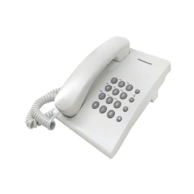 Table Corded Telephone White