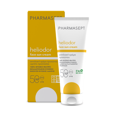 Pharmasept Heliodor Face Sun Cream SPF50 Αντηλιακή