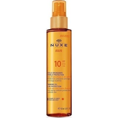 Nuxe SUN tanning oil- Λάδι μαυρίσματος για πρόσωπο