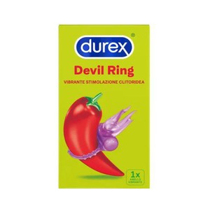 Durex Devil Ring-Δονούμενο Δαχτυλίδι Στύσης, 1τμχ