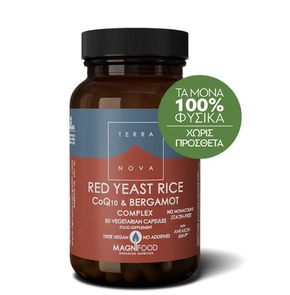 Terranova Red Yeast Rice COQ10 & Bergamot Complex-