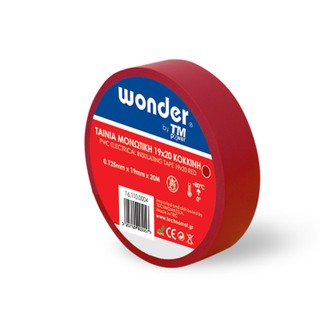 Insulating Tape 19X20 Wonder Red TM