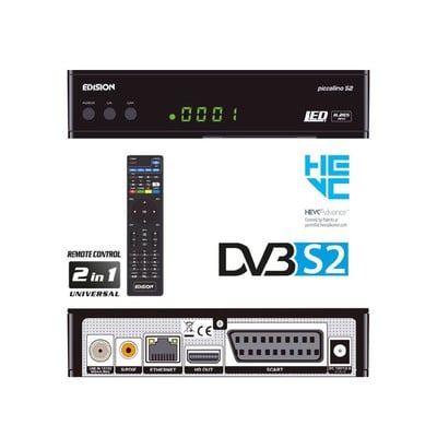 Satellite Receiver H265 Piccollino S2