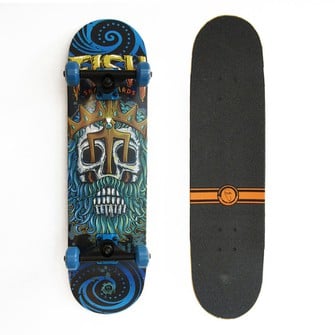 Ξύλινη Σανίδα Skateboard Regular 31", Poseidon