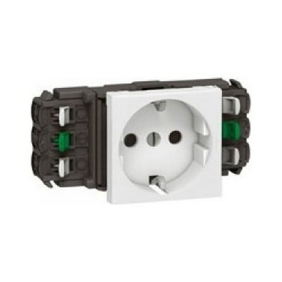 Mosaic/DLP Socket 2P+E A/T