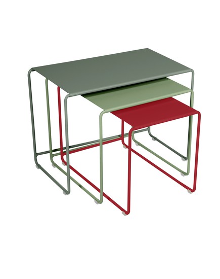 OULALA SET OF 3 NESTING LOW TABLES
