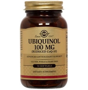 Ubiquinol - Συνένζυμο Q-10, 100mg (50 Μαλακές Κάψο