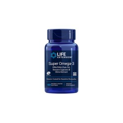 Life Extension Super Omega-3 EPA/DHA Dietary Supplement To Promote Cardiovascular Health 60 Softgels