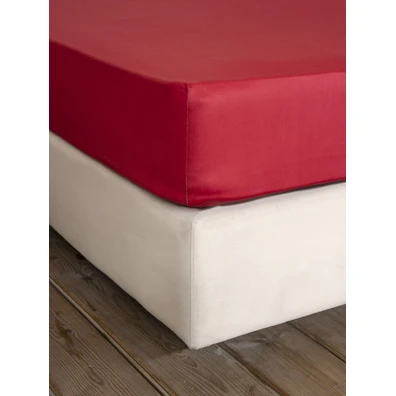 Σεντόνι Μονό με Λάστιχο Superior Satin - red Nima 