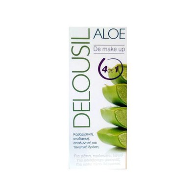 DELOUSIL Aloe De Make Up 4 σε 1 Ντεμακιγιάζ Με Αλόη 300ml