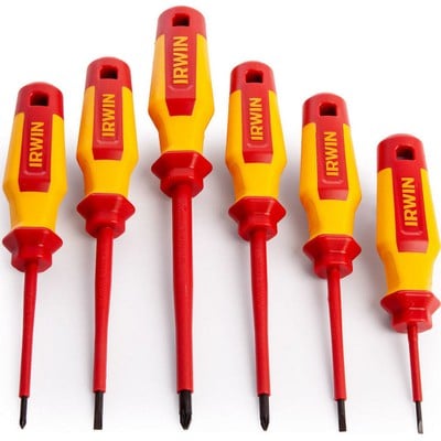 Set Of 6 Electrician Screwdrivers 1000V