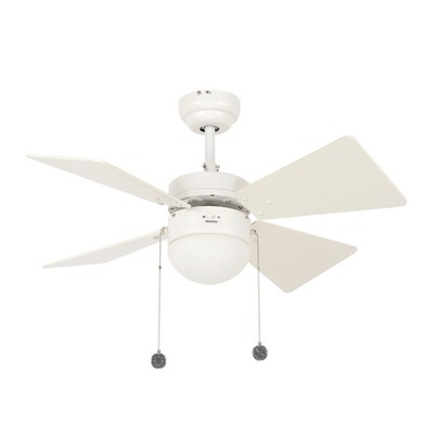 Ceiling Fan Breezer 81cm White With 4 Wings Lucci 